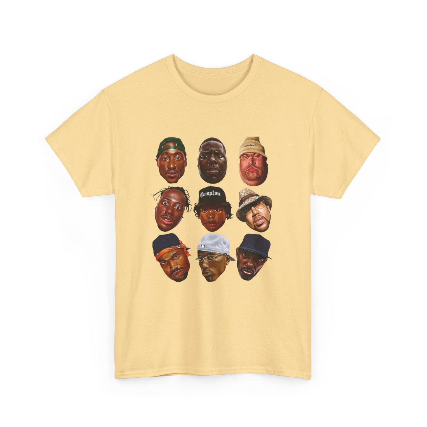 Hip Hop Legends Rap Vintage Graphic T Shirt NEW Unisex Heavy Cotton Tee