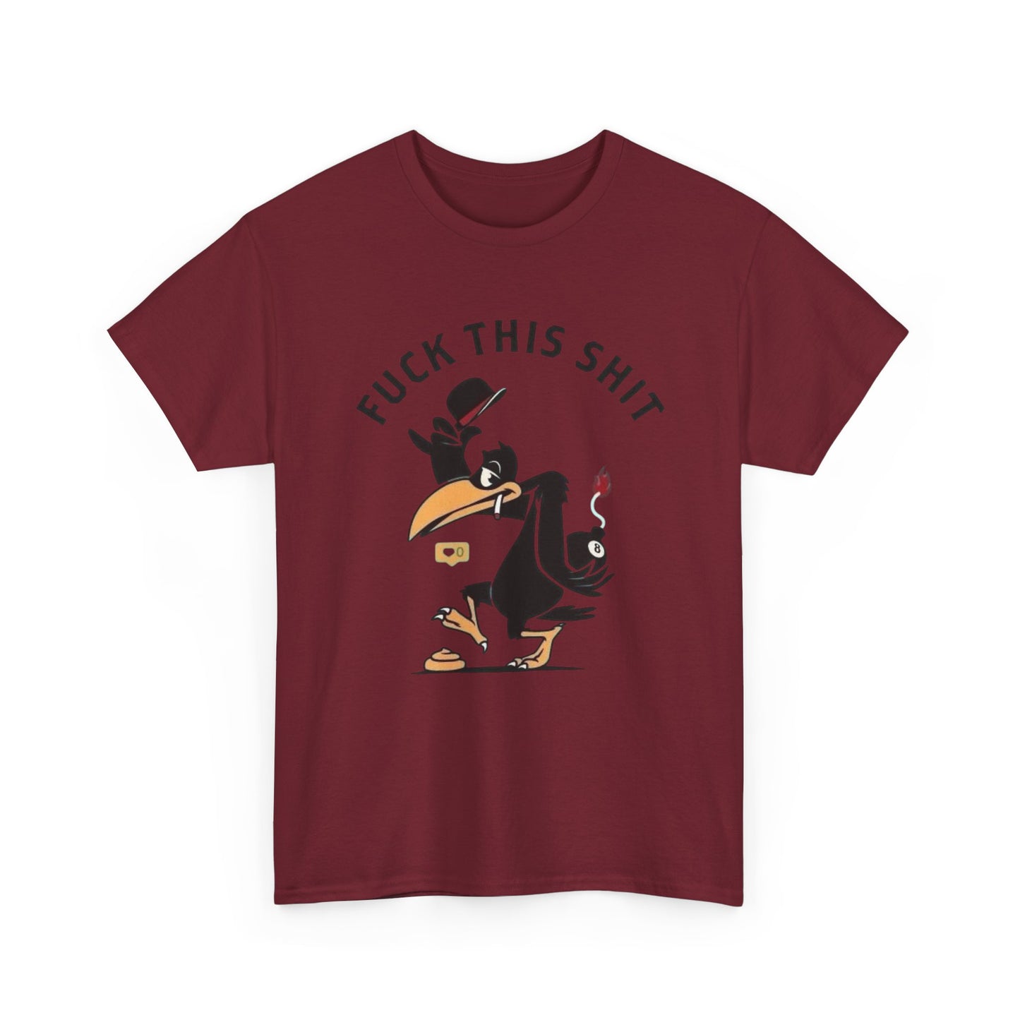 F This Funny Graphic T Shirt Unisex Heavy Cotton Tee