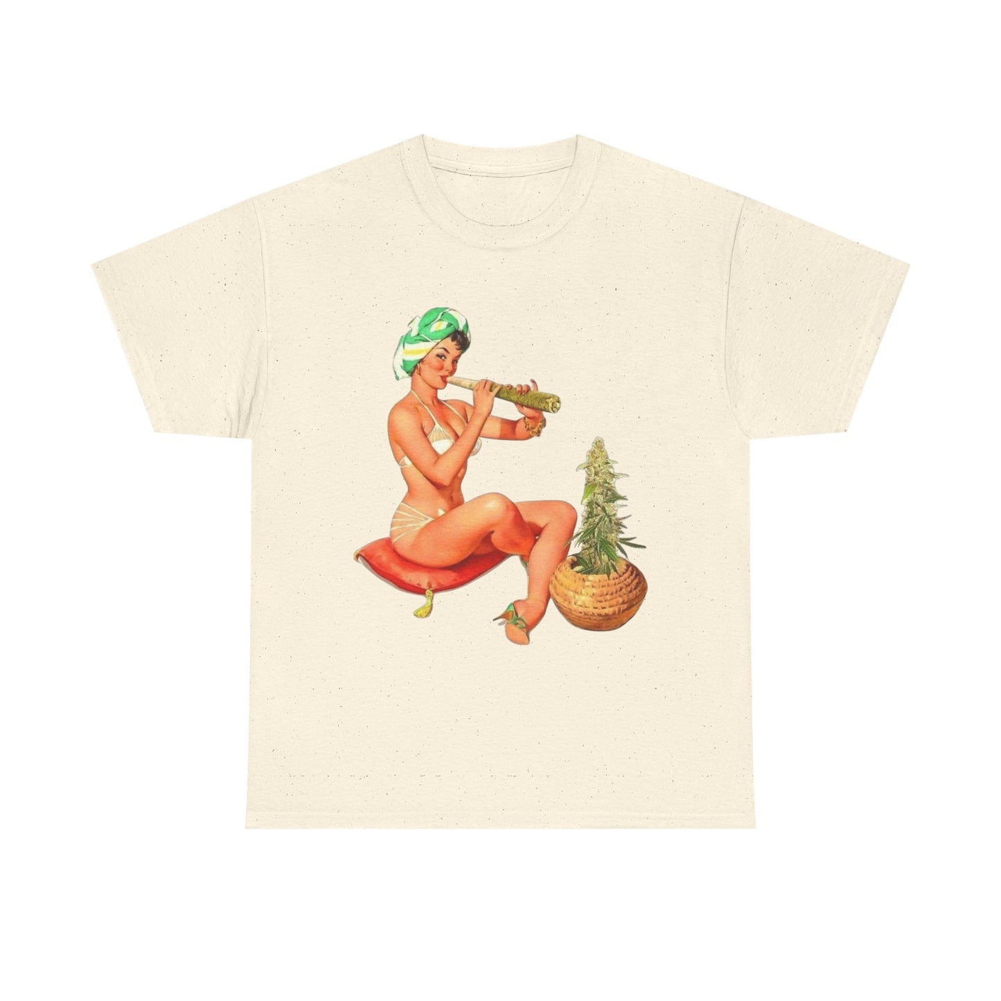 Weed Charmer Graphic T-Shirt Women's Heavy Comfy Cotton Tee