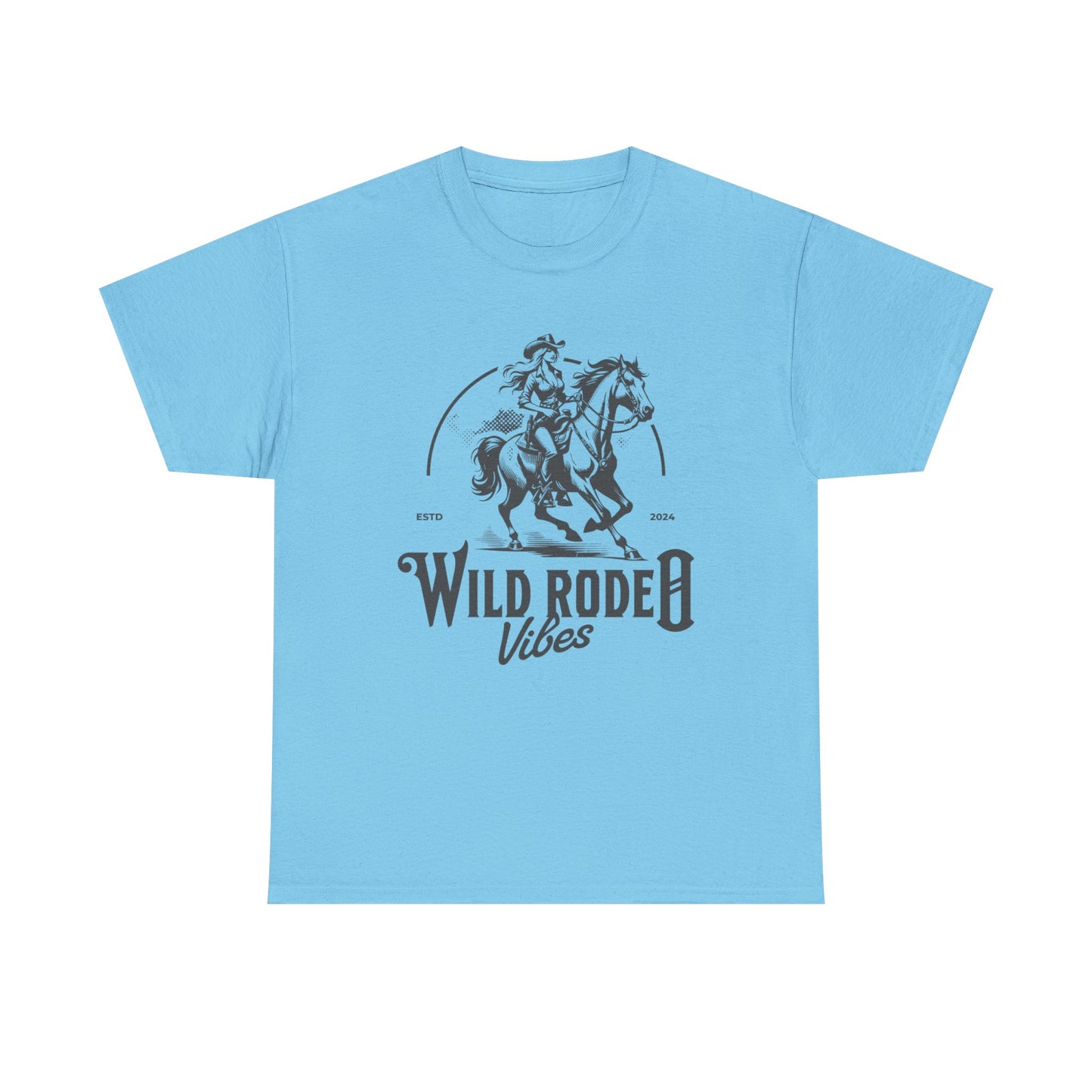 Wild Rodeo Cowgirls Graphic T Shirt Women's Vintage Retro Cotton Tee