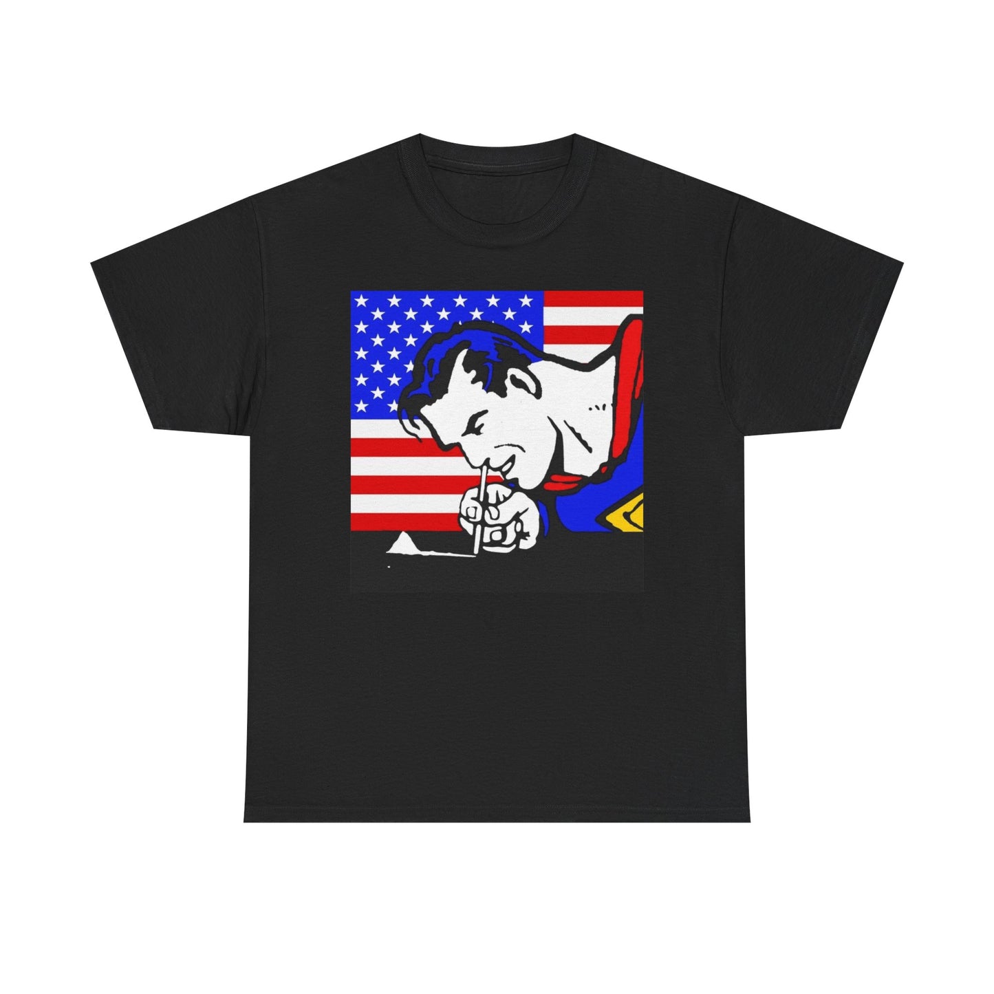 Funny Superman Humor Jokes Graphic T Shirt Unisex Heavy Cotton Tee