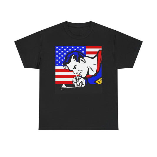 Funny Superman Humor Jokes Graphic T Shirt Unisex Heavy Cotton Tee