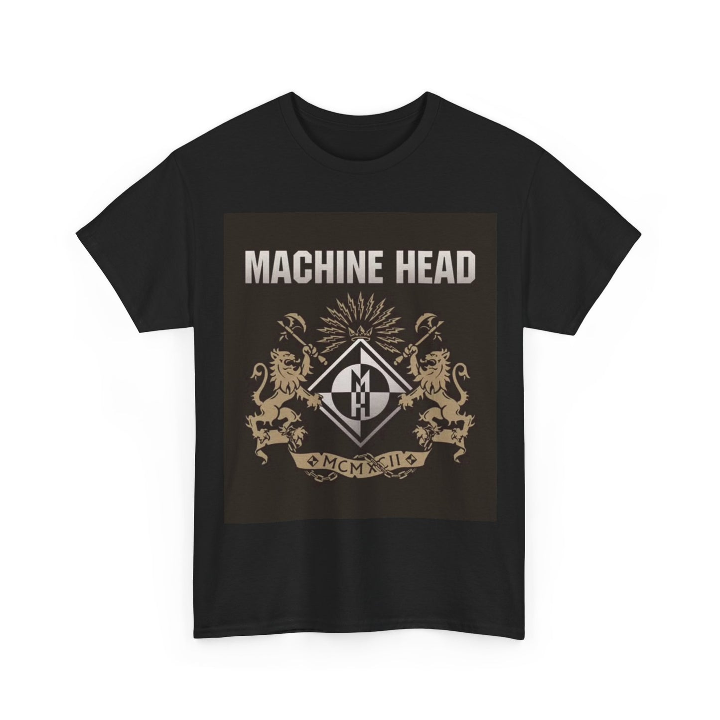 Machinehead T-shirt vintage rock graphic art Unisex Heavy Cotton Tee