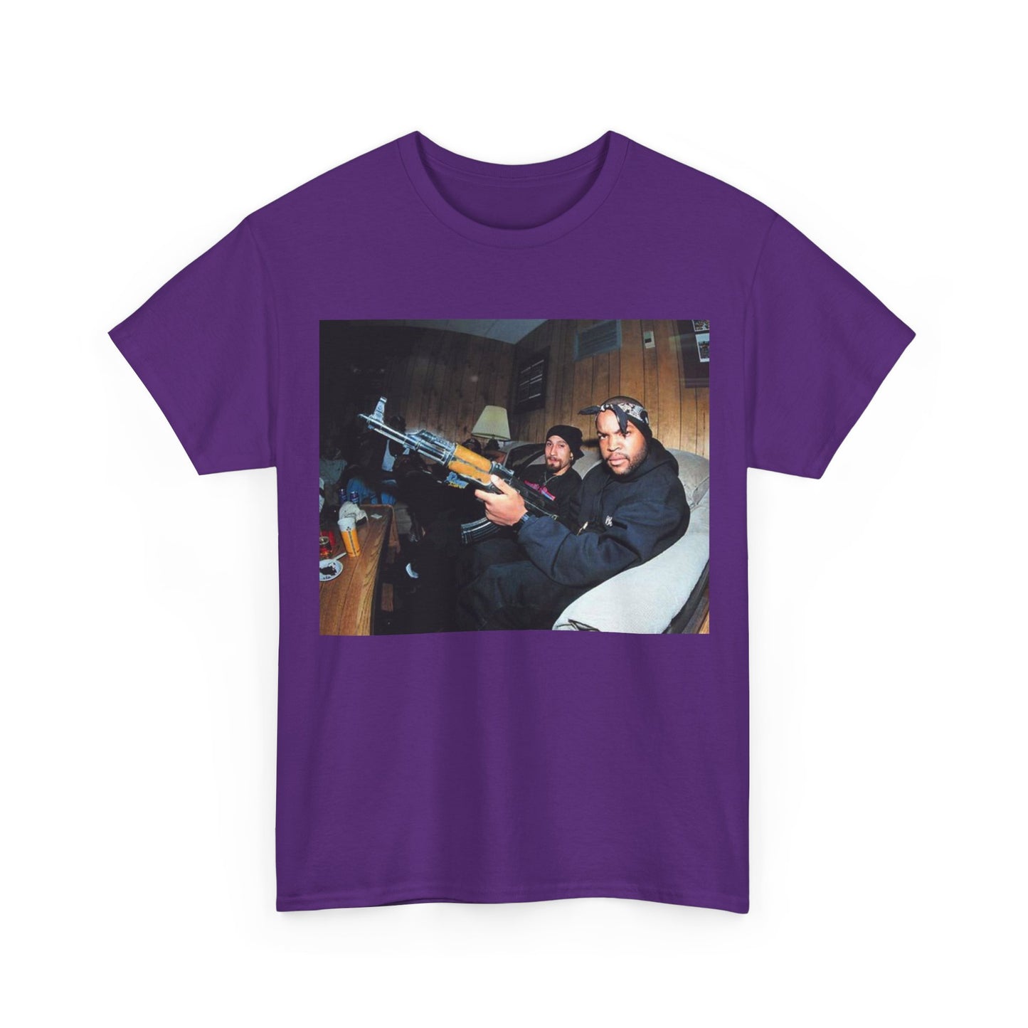 Ice cube T-shirt vintage 90s NWA California retro meme Unisex Heavy Cotton Tee
