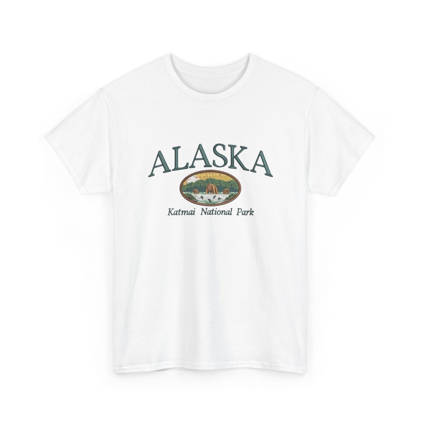 Alaska Graphic T Shirt NEW Unisex Heavy Cotton Tee