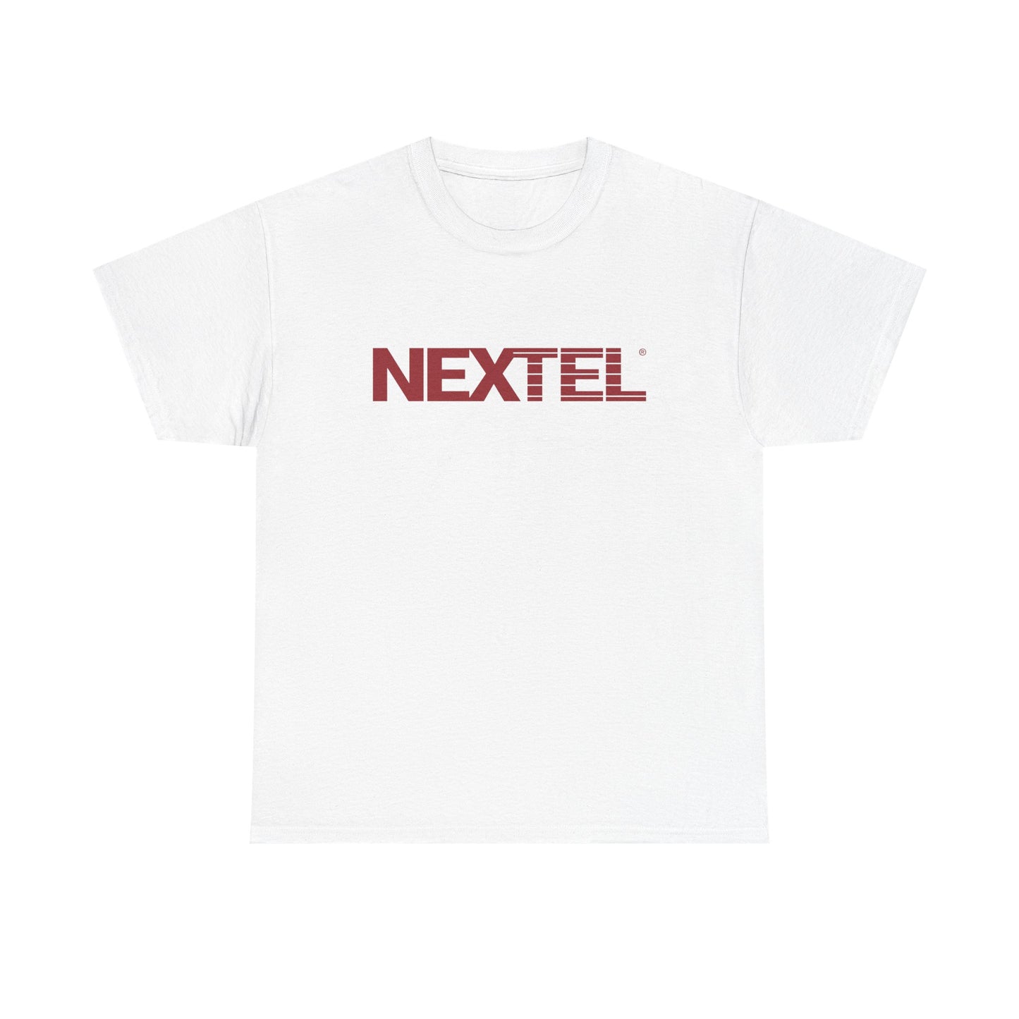 Nextel T-shirt vintage cellphone retro logo employee 90s Unisex Heavy Cotton Tee