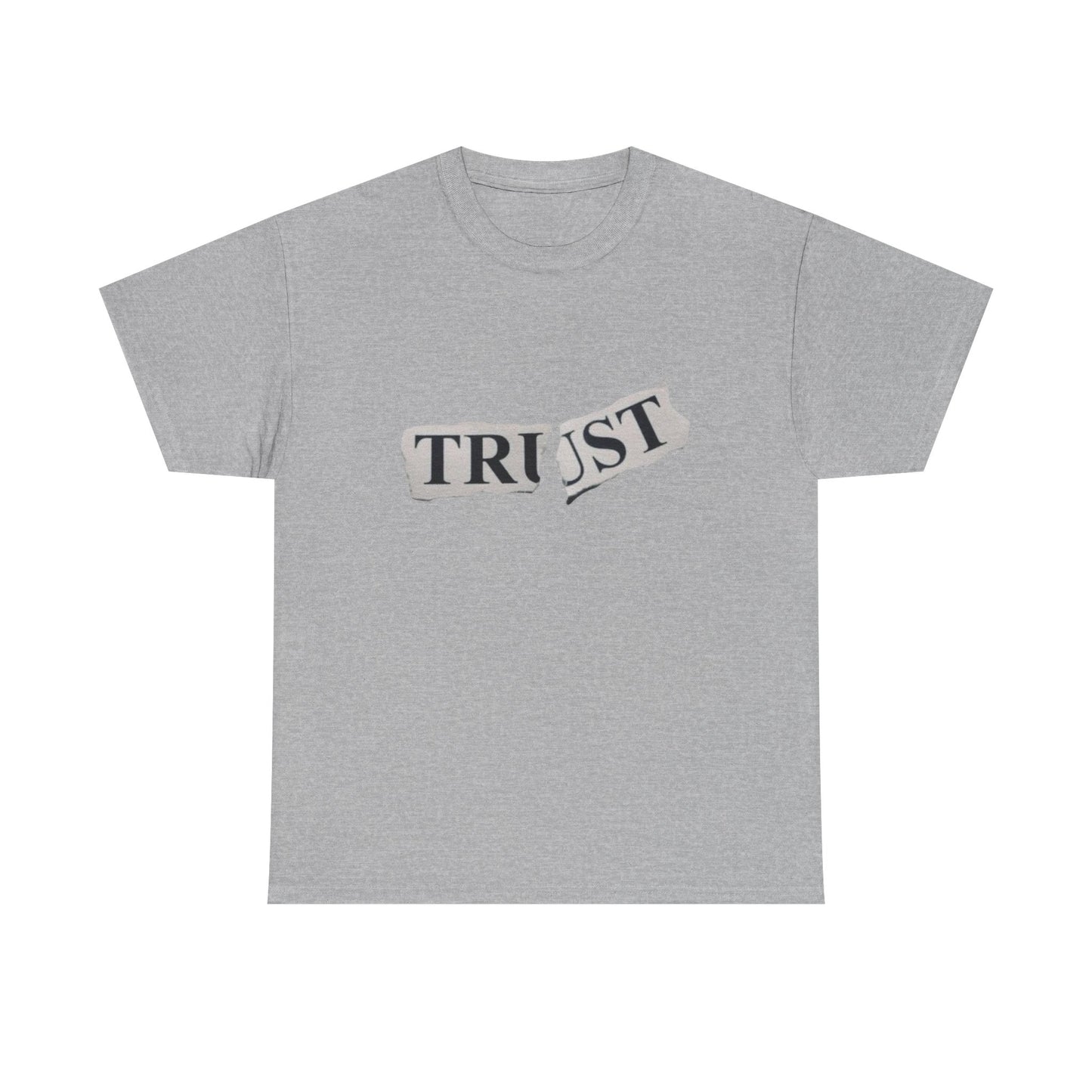 Broken Trust Graphic T Shirt NEW GIFT Unisex Heavy Cotton Tee