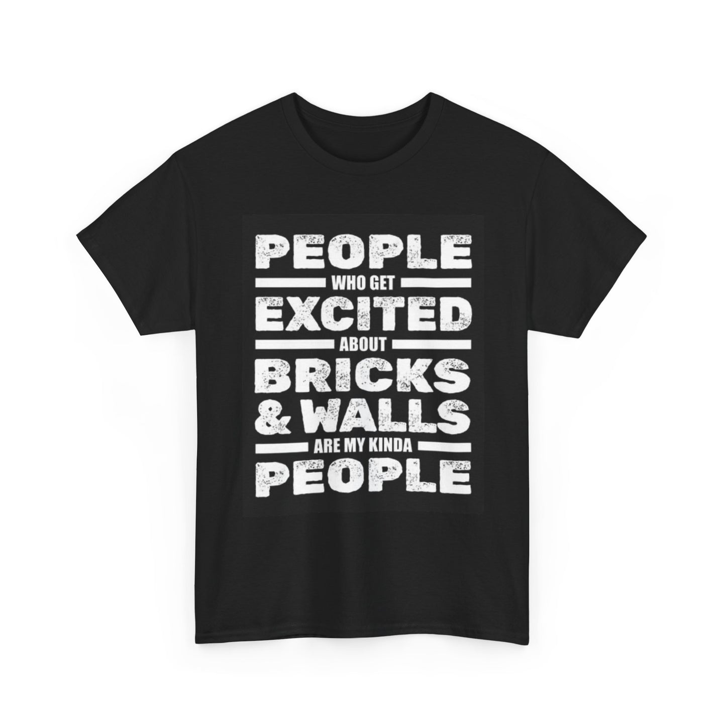 Bricklayer Graphic T Shirt Blue Collar Retro Mason Unisex Heavy Cotton Tee