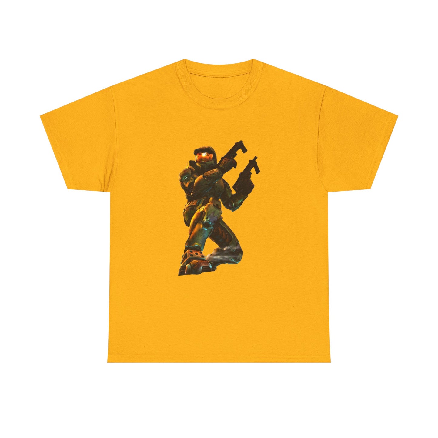 Halo Master chief Tshirt Xbox Retro Gaming Vintage Unisex Heavy Cotton Tee