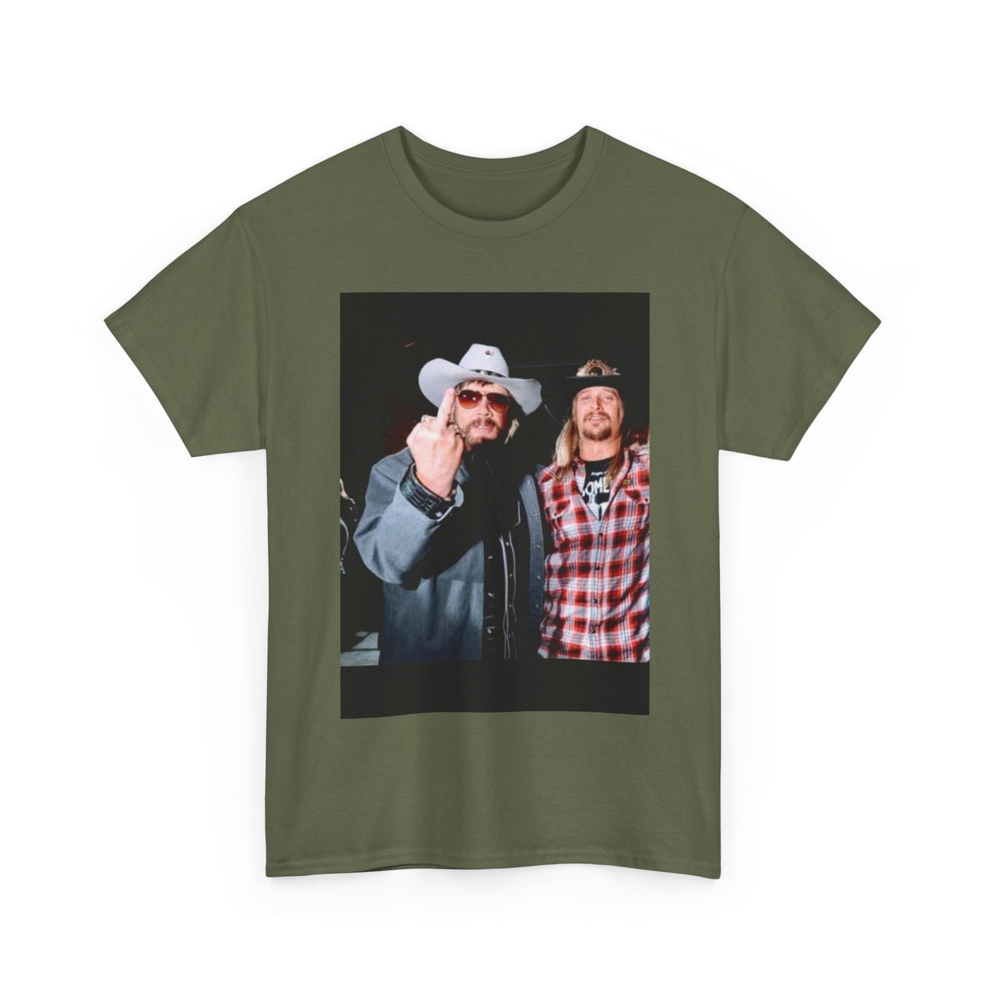 Hank Williams jr T-shirt kid rock country vintage Unisex Heavy Cotton AMERICAN