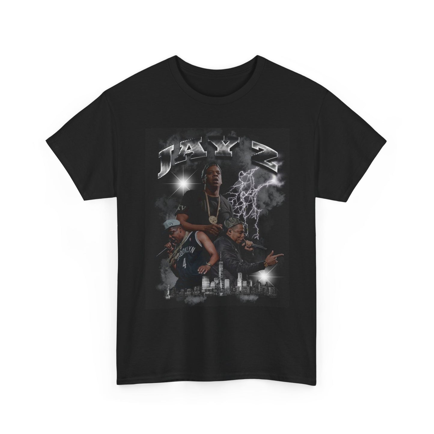 Jay Z Graphic T Shirt Vintage Retro Rap Unisex Heavy Cotton Tee