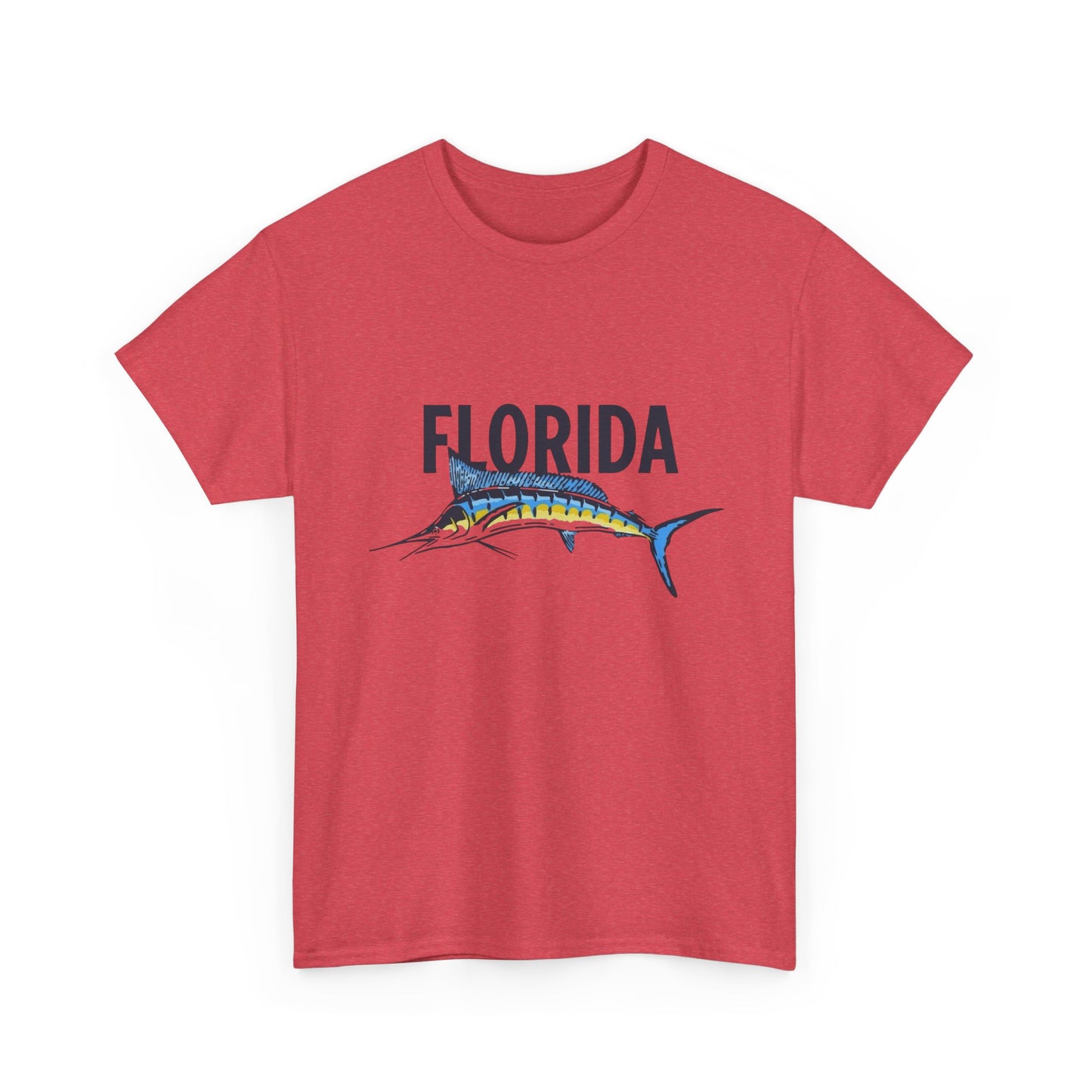 Florida Marlin Fishing Graphic T Shirt NEW ADULT