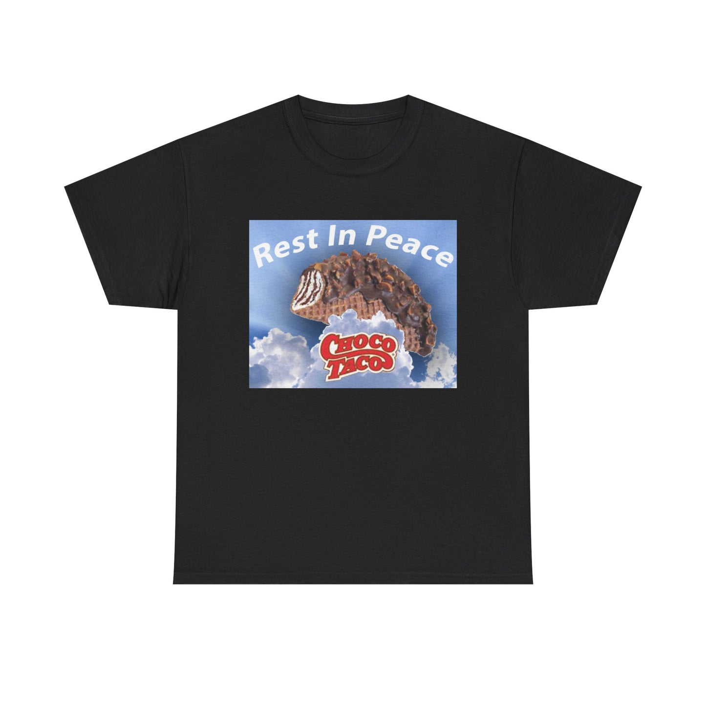 Choco Taco Shirt Funny RIP Ice cream Nostalgic 90s Unisex Heavy Cotton Tee