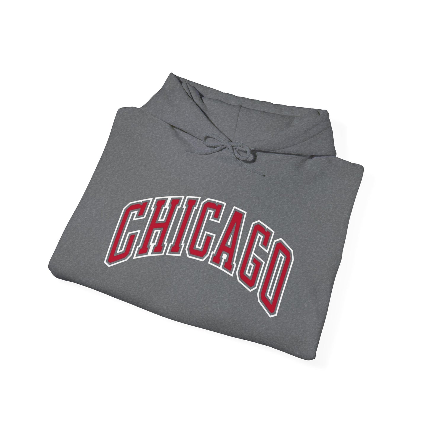 Chicago Retro 90's Graphic Hoodie Unisex Heavy Blend™ Hooded Sweatshirt
