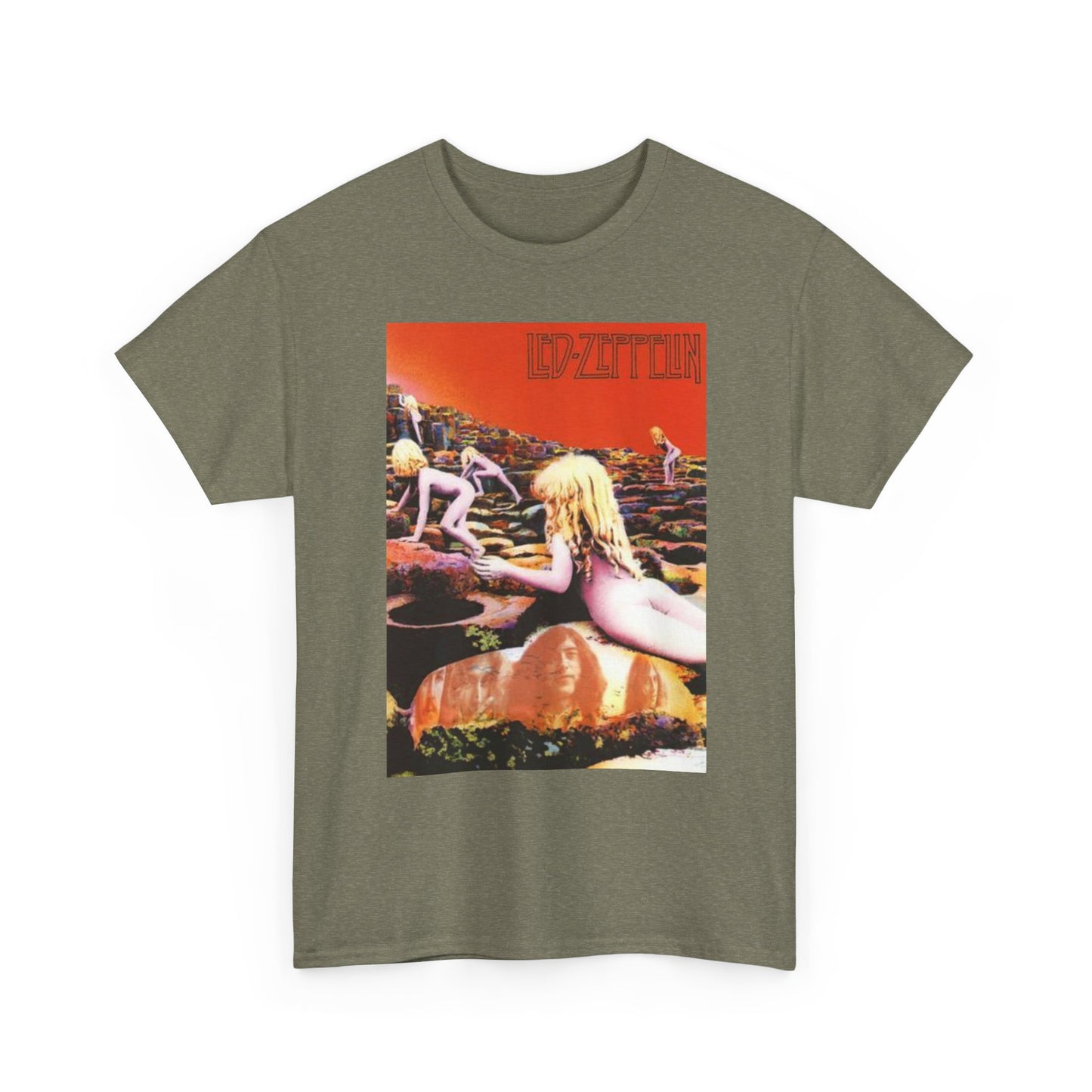 Led Zeppelin Vintage Graphic T Shirt Unisex Heavy Cotton Tee
