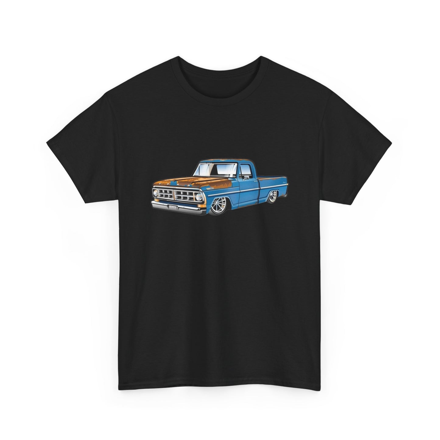 70's Ford Pickup Retro Graphic T Shirt NEW Unisex Heavy Cotton Tee