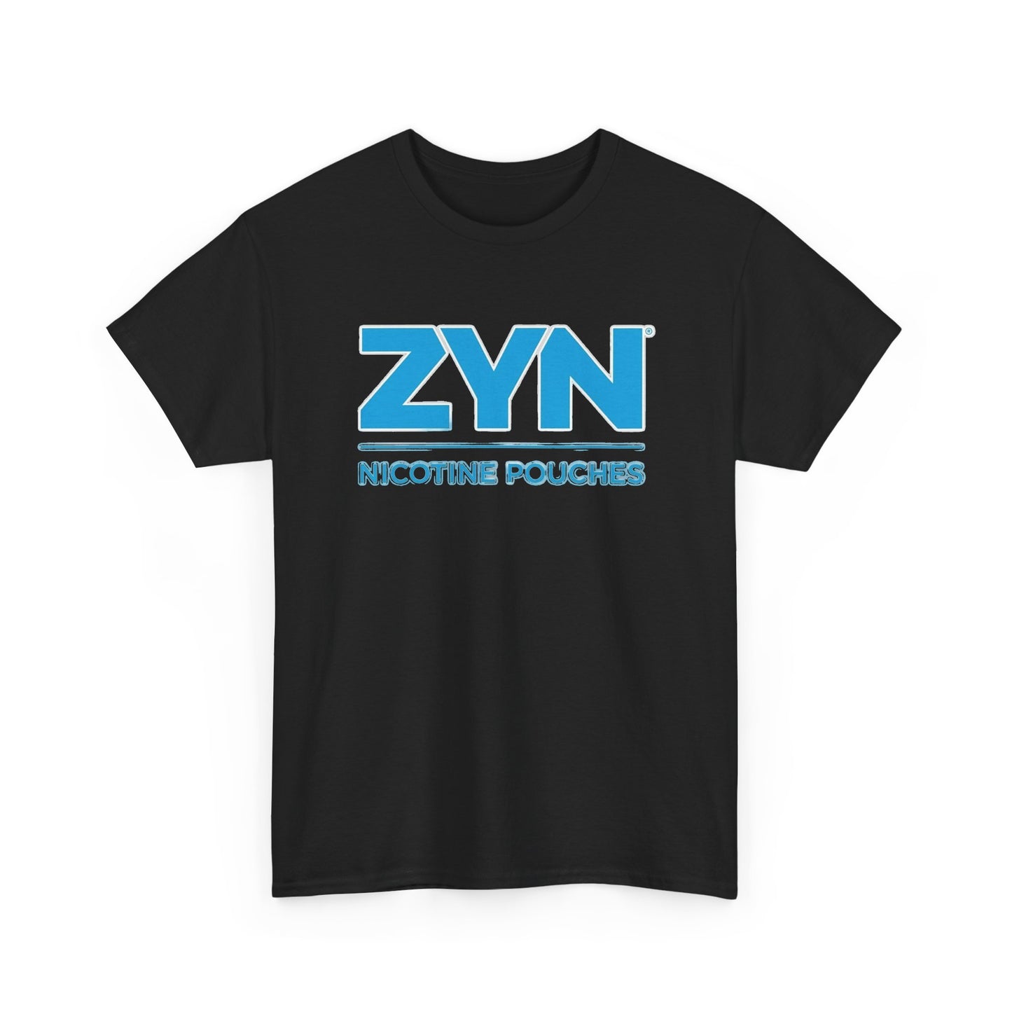 ZYN T-shirt pouch tucker trump America Gillis zyn funny gift Heavy Cotton Tee