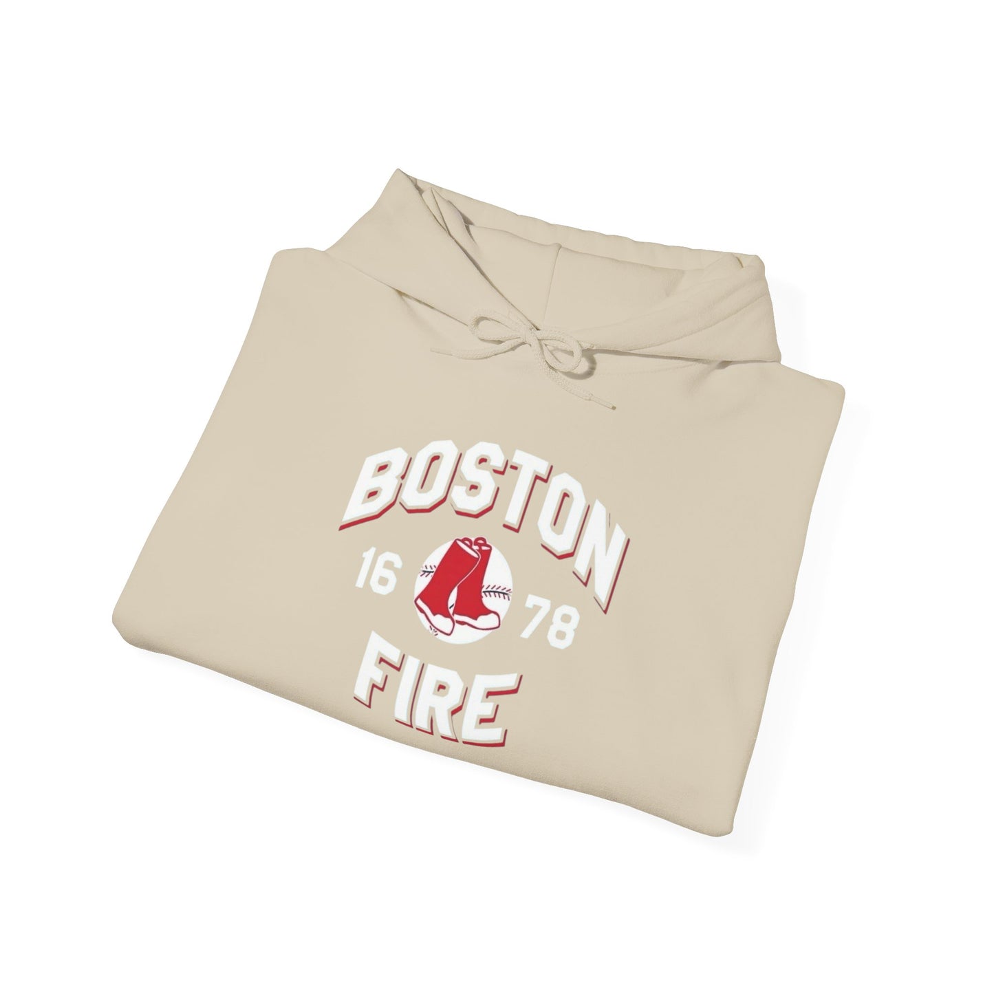 Boston Fire Hoodie Multiple Colors Unisex Heavy Blend™ Hooded Sweatshirt