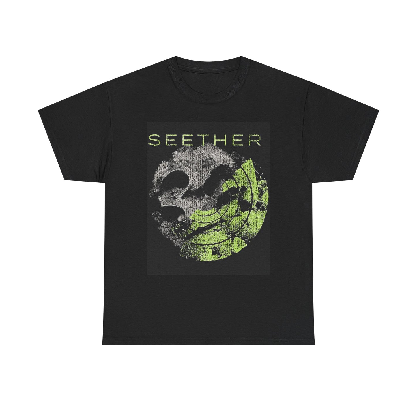 Seether Graphic T Shirt Rock Band Merch ART Unisex Heavy Cotton Tee