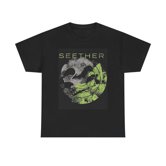 Seether Graphic T Shirt Rock Band Merch ART Unisex Heavy Cotton Tee