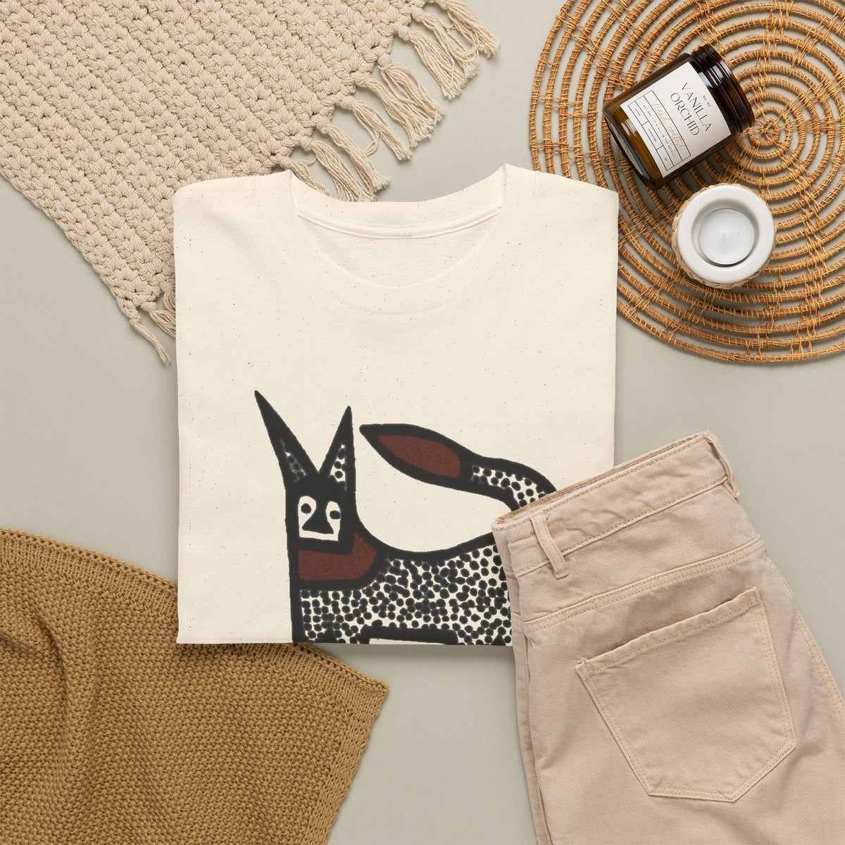 Sleep Demon's Whimsical Dog Dream Quote T-Shirt Men's Tee