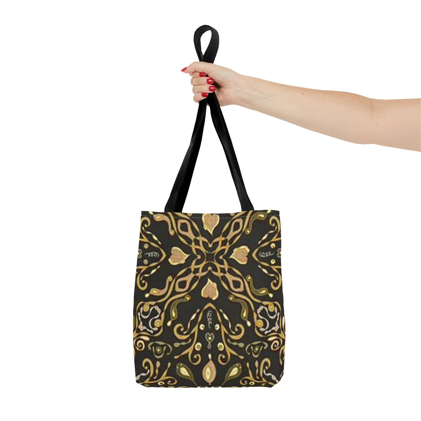 Gold Modern Design BRAND NEW Tote Bag (AOP)