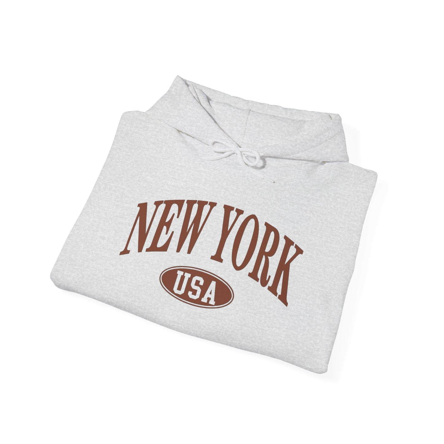 New York USA Graphic Hoodie NEW Heavy Blend™ Hooded Sweatshirt