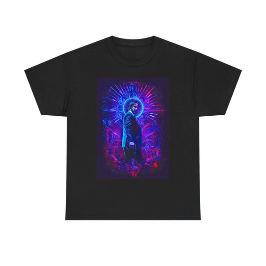 John Wick Tshirt Movie Action graphic The Continental Unisex Heavy Cotton Tee