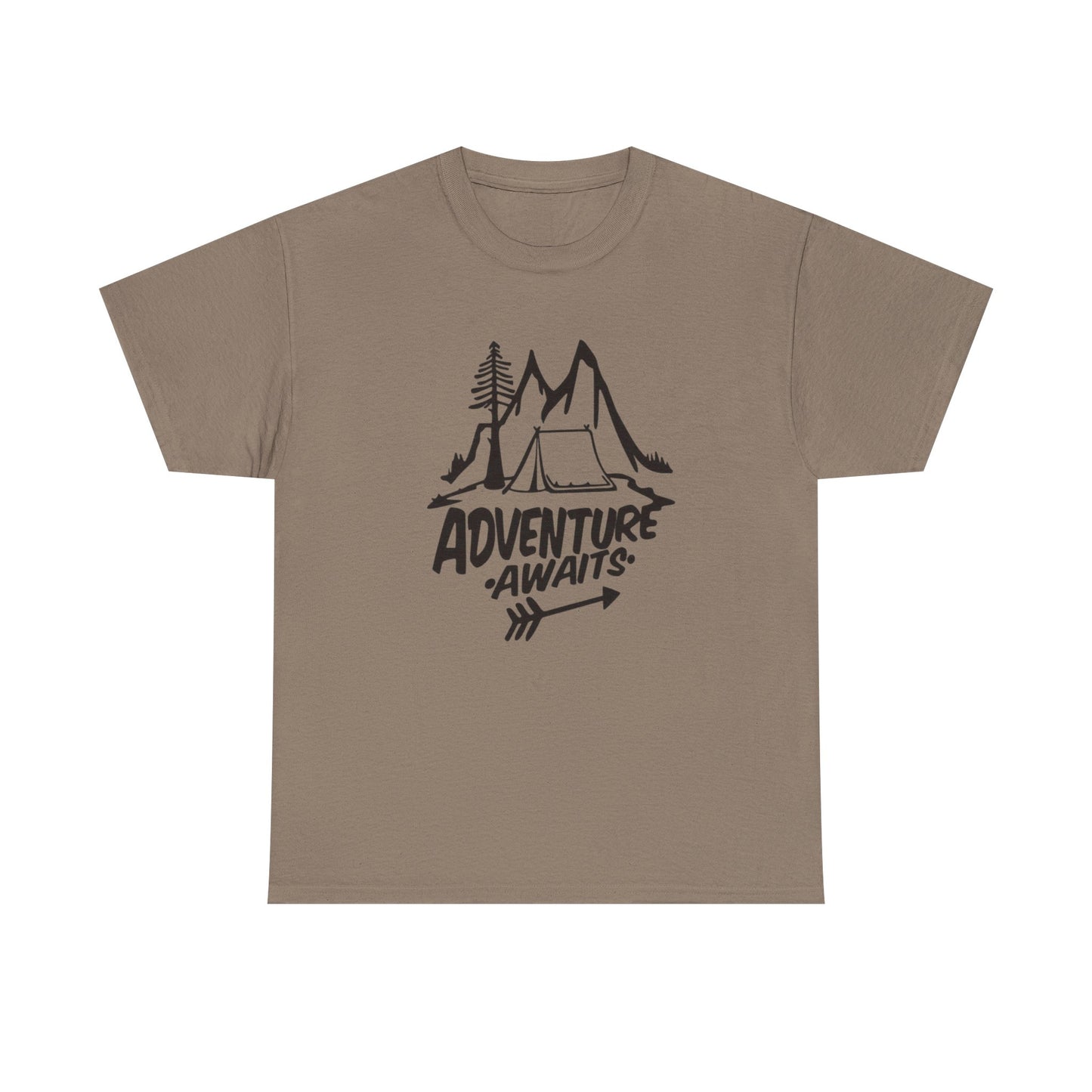 Adventure Awaits Outdoors Graphic T Shirt NEW ADULT