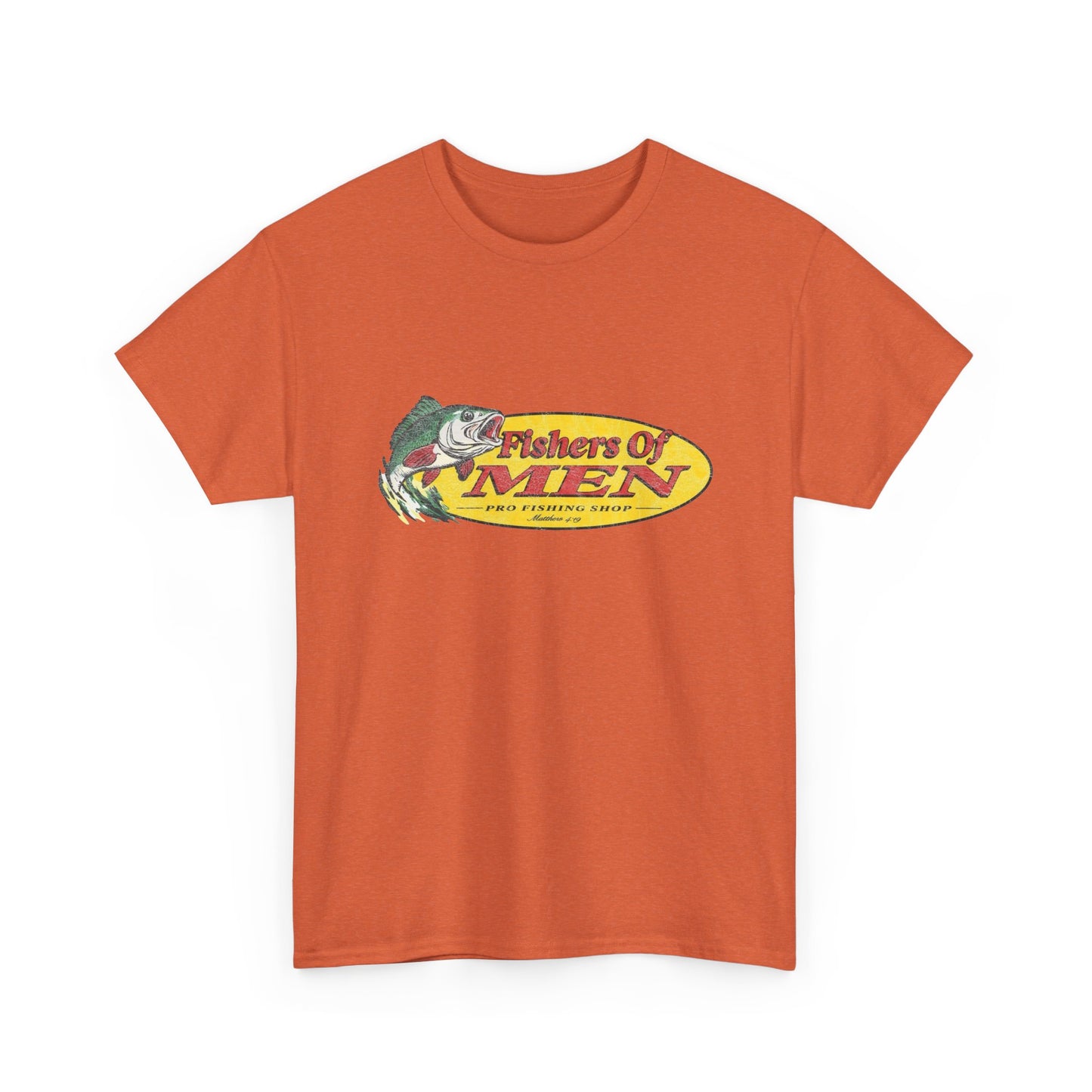 Fishers Of Men Graphic T Shirt NEW Vintage Unisex Heavy Cotton Tee