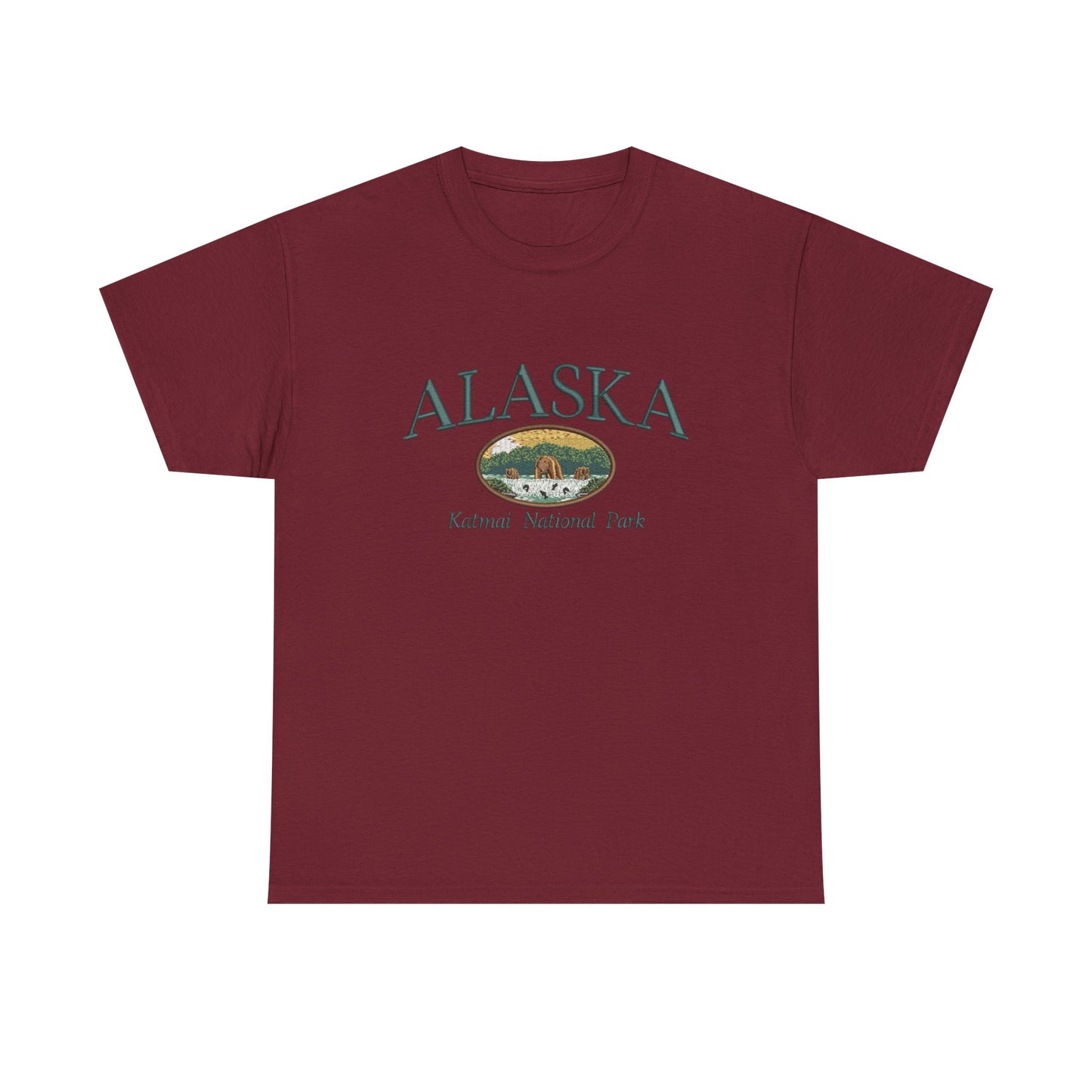 Alaska Graphic T Shirt NEW Unisex Heavy Cotton Tee