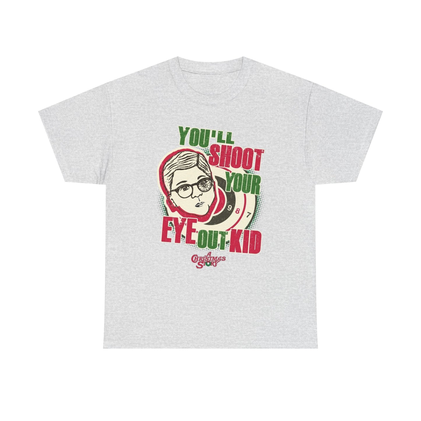 A Christmas Story Funny Retro Graphic T Shirt NEW Unisex Heavy Cotton Tee