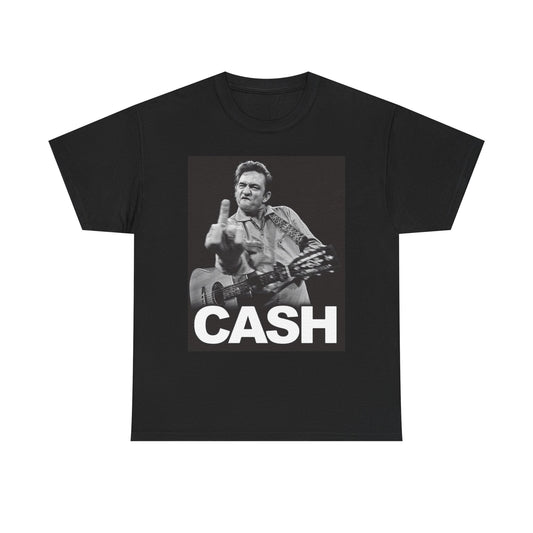 Johnny Cash Graphic T Shirt Vintage Country Poster Unisex Heavy Cotton Tee