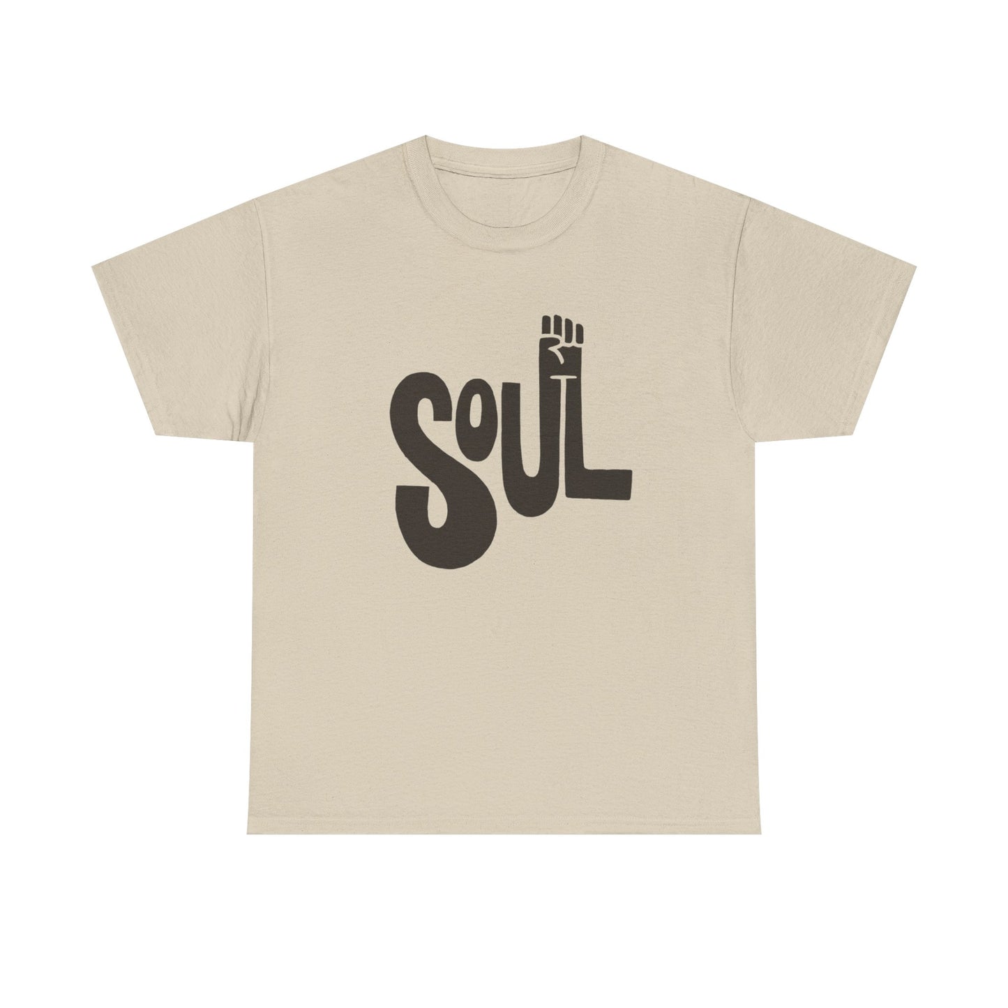 Soul Retro Power Graphic T Shirt NEW GIFT Unisex Heavy Cotton Tee