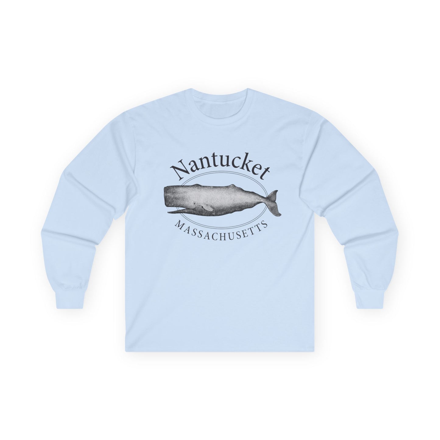 Nantucket USA Graphic Shirt Unisex Ultra Cotton Long Sleeve Tee