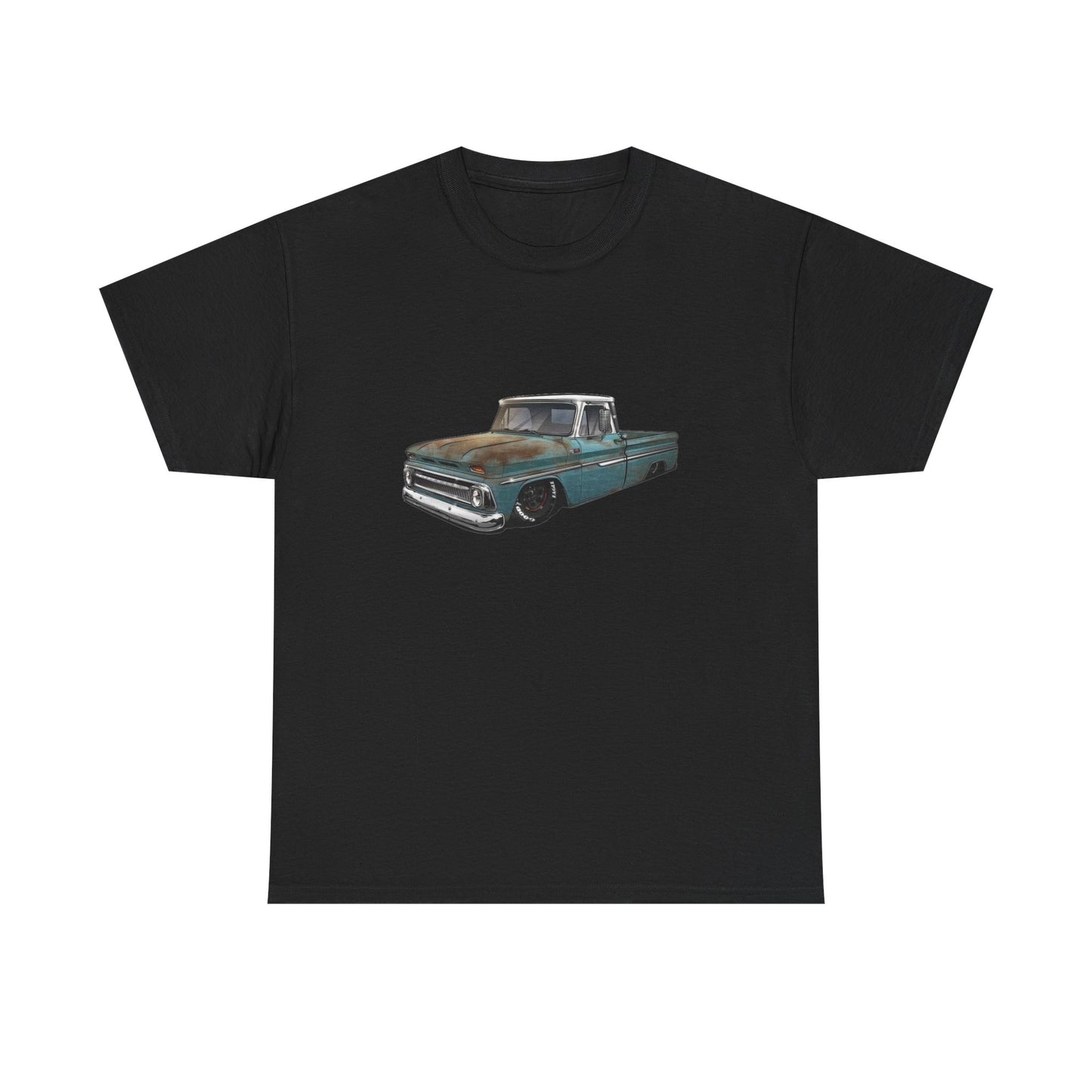 Classic Truck Retro Chevy Graphic T Shirt Unisex Heavy Cotton Tee NEW