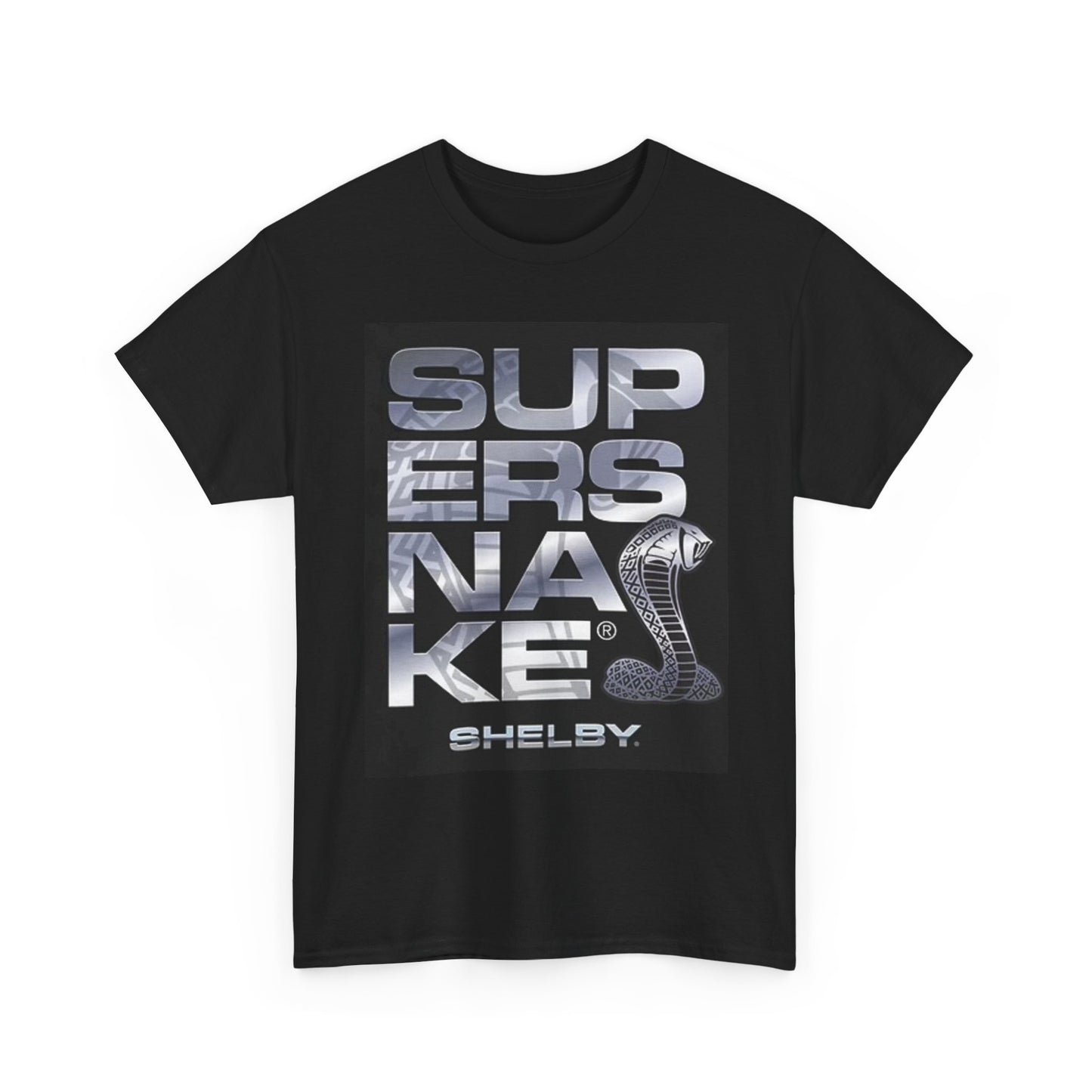 Supersnake Shelby Graphic T Shirt Mustang Ford Unisex Heavy Cotton Tee