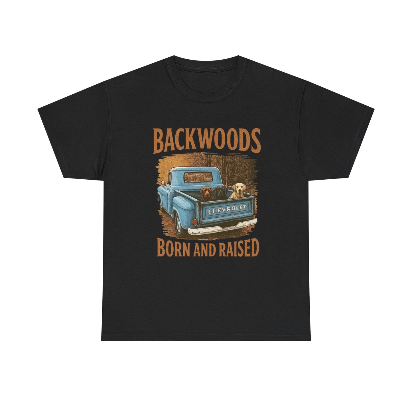 Backwoods Born And Raised Graphic T Shirt NEW ADULT Tee