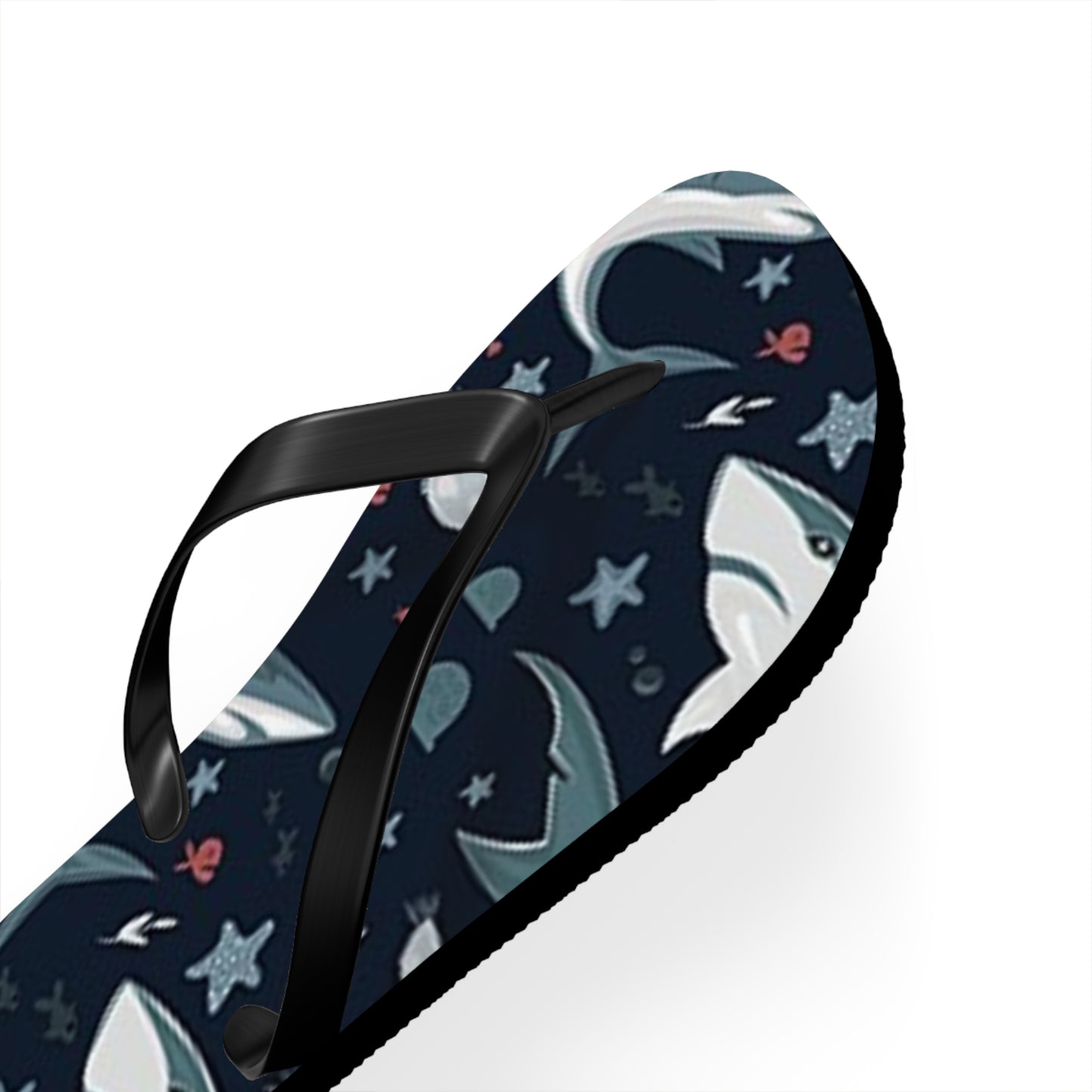 Shark Summer Sandals, Beach Shoes, Vacation Flip Flops, Pool Slides, Comfortable