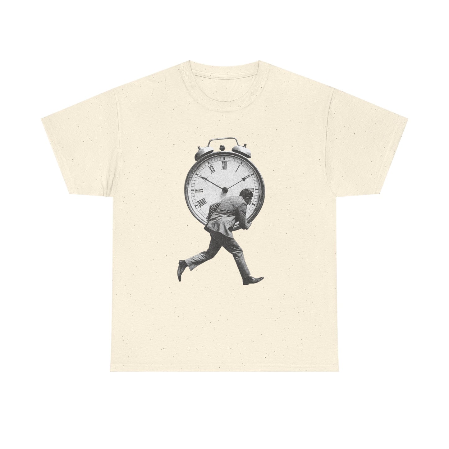 Times Running Out Graphic T Shirt NEW GIFT Unisex Heavy Cotton Tee