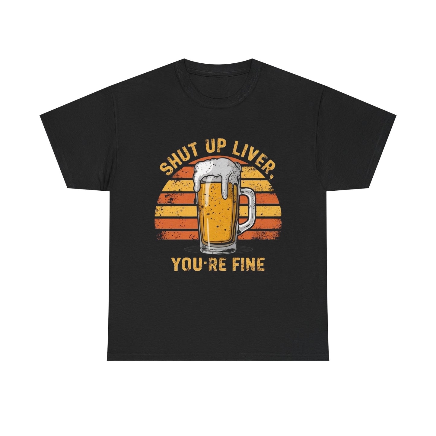 Hilarious Beer Graphic T Shirt ADULT Unisex Heavy Cotton Tee