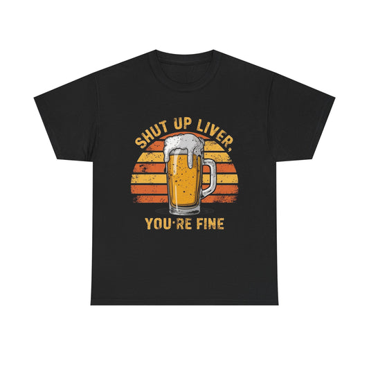 Hilarious Beer Graphic T Shirt ADULT Unisex Heavy Cotton Tee
