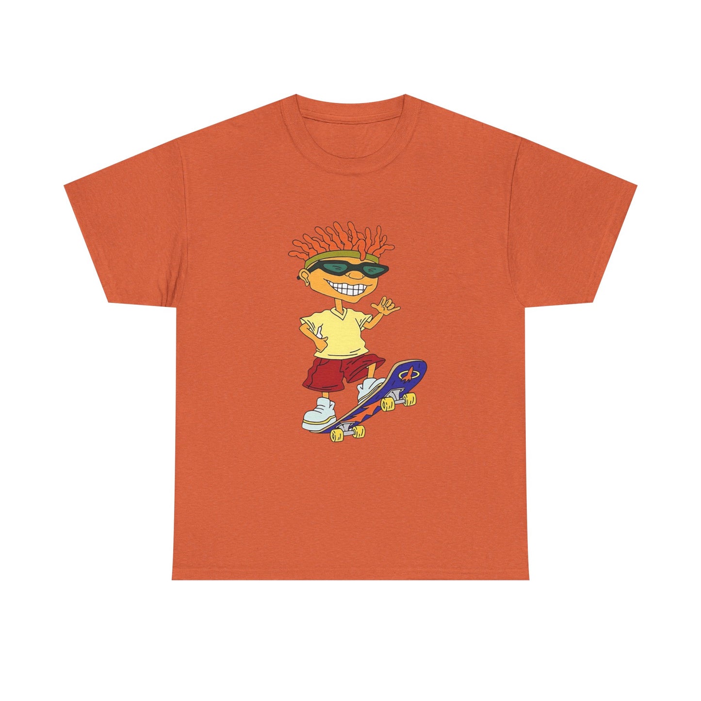 Rocket Power Retro Graphic T Shirt Unisex Heavy Cotton Tee