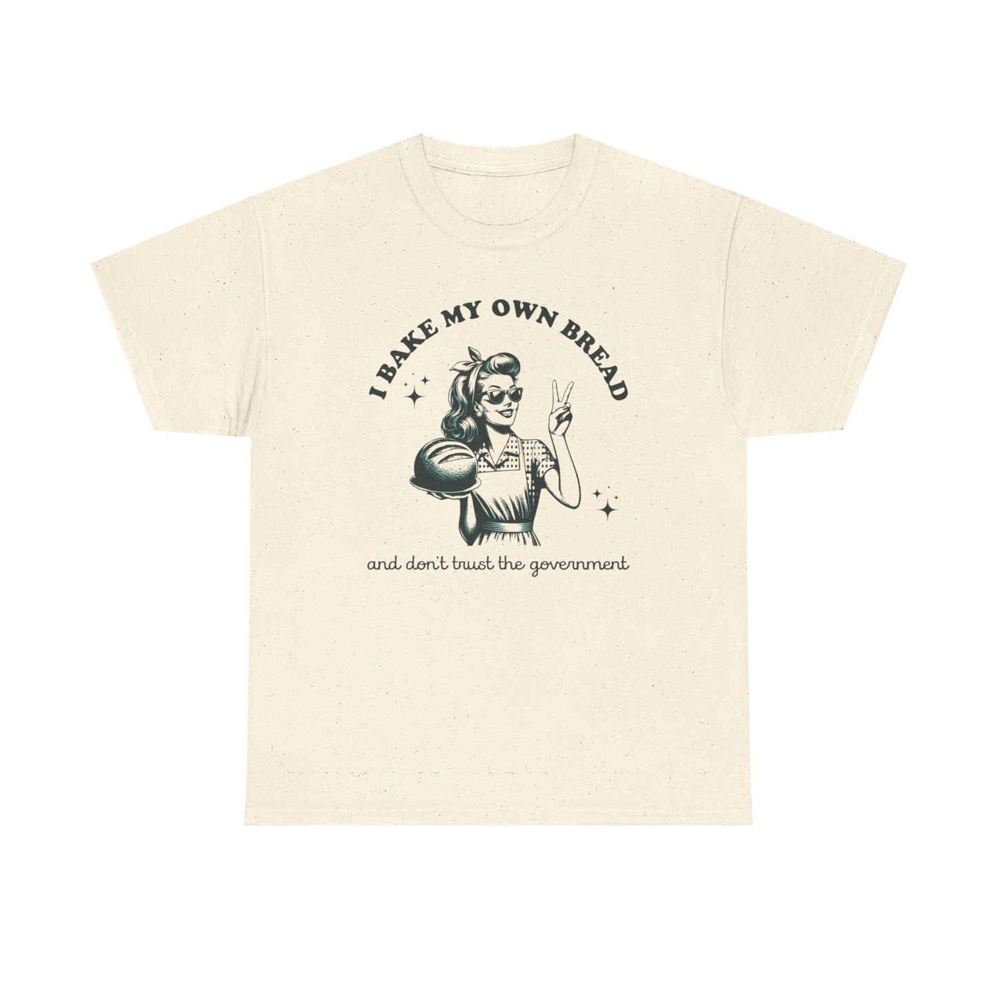 Don't Trust The Government Funny Graphic T Shirt NEW ADULT Unisex Heavy Cotton