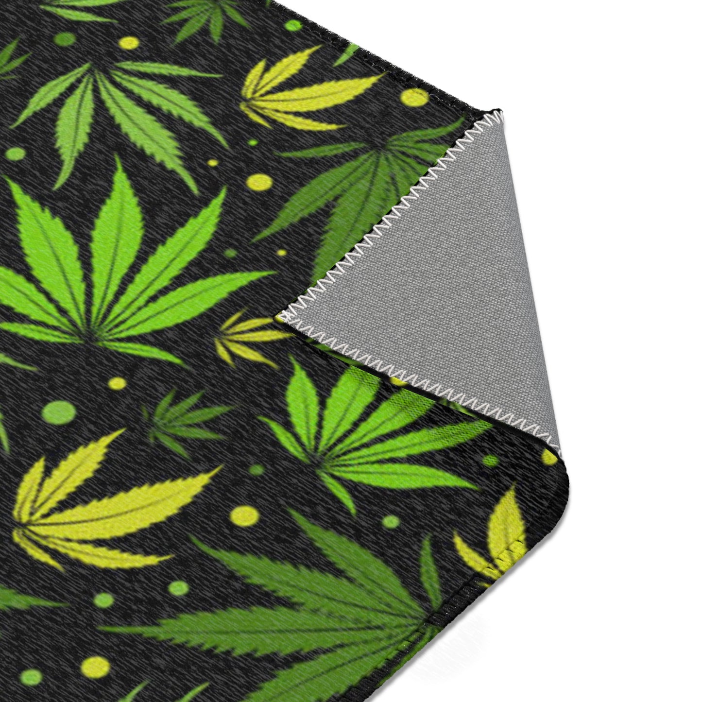 Weed Leaf Graphic College Dorm Hype Beast Area Rugs