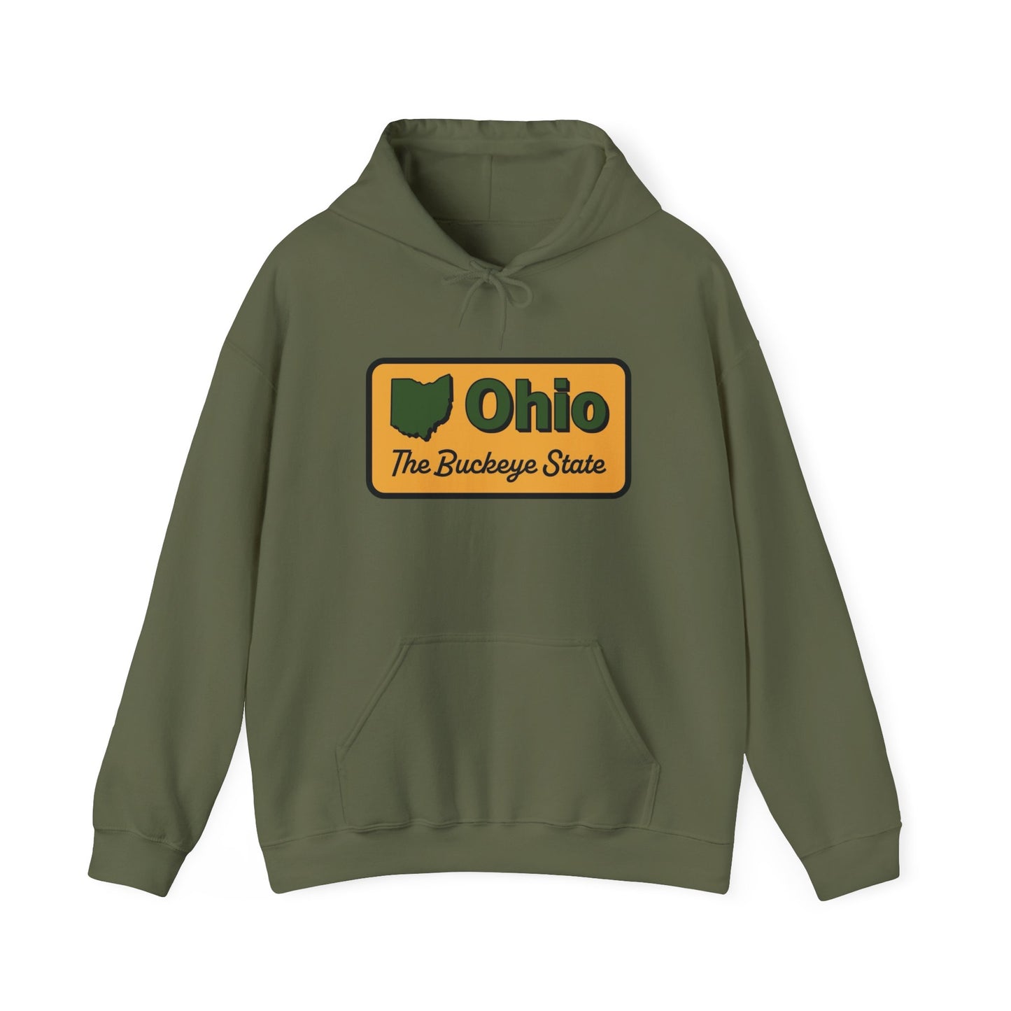 Ohio The Buckeye State Hoodie NEW ADULT Unisex Hooded Sweatshirt