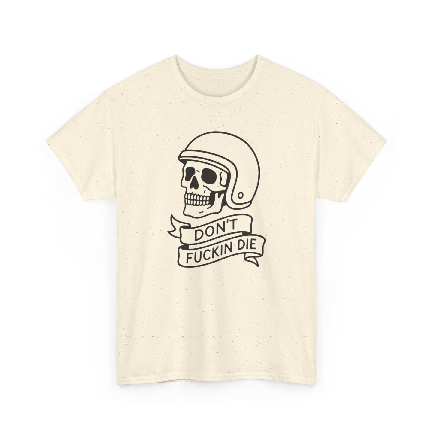 Don't Die Motorcycles Vintage Graphic T Shirt S-5XL NEW Unisex Heavy Cotton Tee