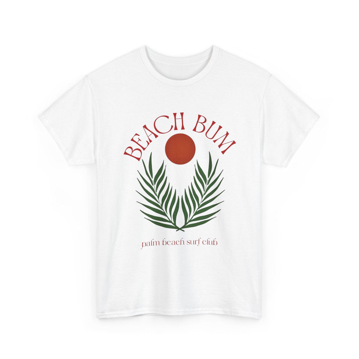 Beach Bum Graphic T Shirt NEW Adult Unisex Heavy Cotton Tee