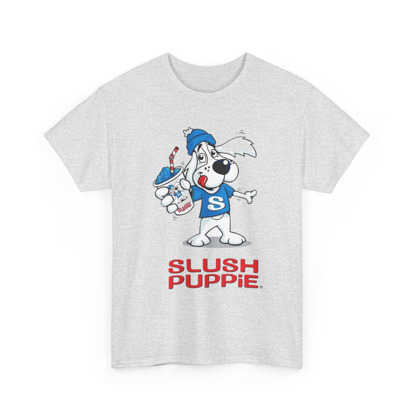 Slush Puppie Vintage Logo Graphic T Shirt S-5XL NEW Unisex Heavy Cotton Tee