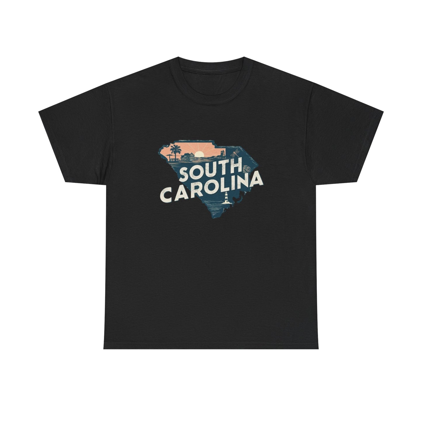 South Carolina USA Graphic T Shirt NEW Adult Tee